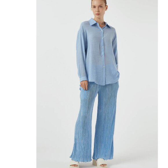 storets Pants - Storets Liz Plisse Pants